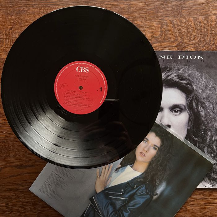 Celine Dion Unison 1press LP