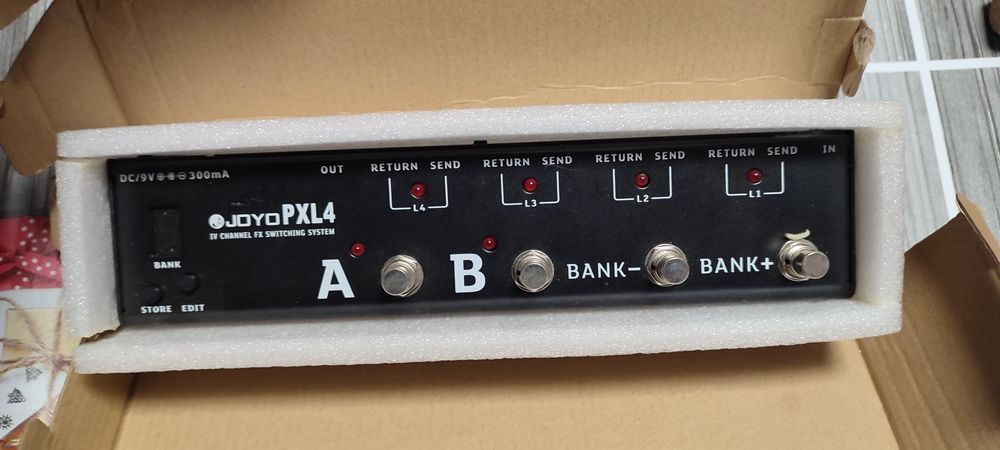 JOYO PXL4   Kontroler efektów gitarowych