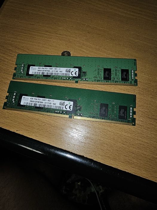 Ram SK hynix 8GB DDR4 2400MHz ECC RAM 2 sztuki