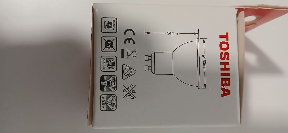 Lâmpadas Led Toshiba 5.5W  NOVAS