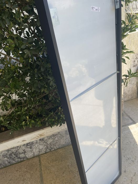 Espelho de corpo inteiro Madeira Preta