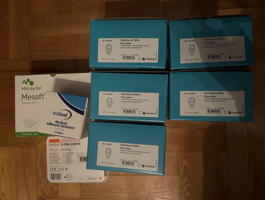Worki stomijne Coloplast SenSura Mia Maxi 146 sztuk + gratis