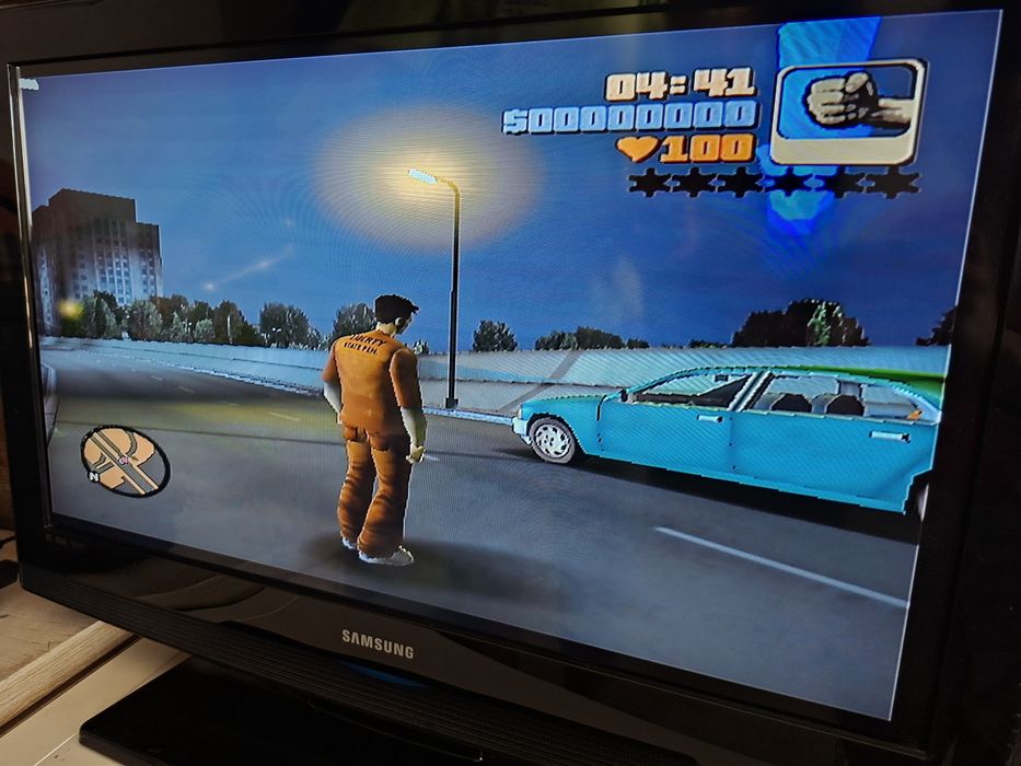 PlayStation 2 PS2 Fat com caixa + acessórios