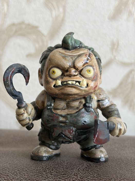Колекційна фігурка Pudge (Падж / Пудж) Dota 2 | Ручний розпис 3D