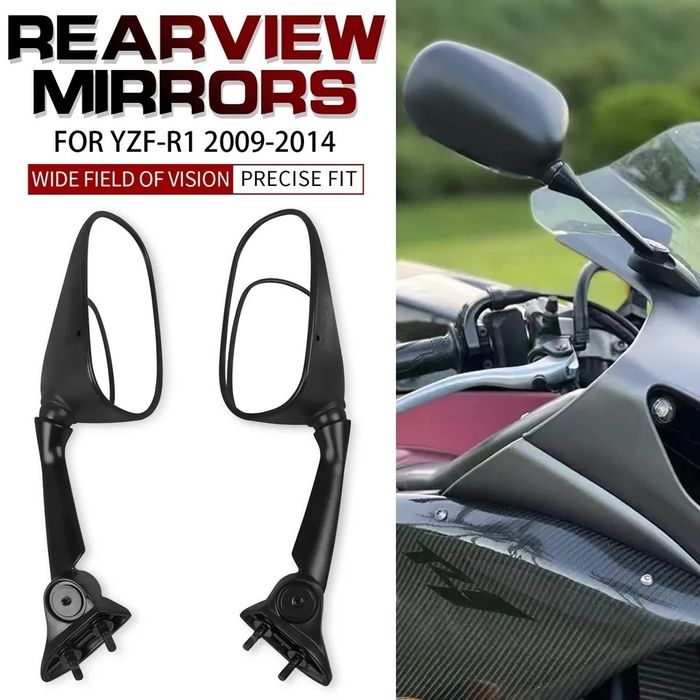 Мото зеркала Yamaha YZF R1 R6 R3 FZS600 Fazer FZ6S FZ1S XJ6S Tmax 500