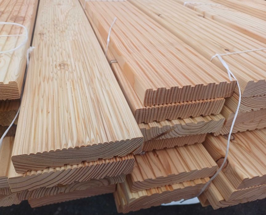 Deska podłogowa elewacyjna tarasowa szalówka półbal boazeria podbitka