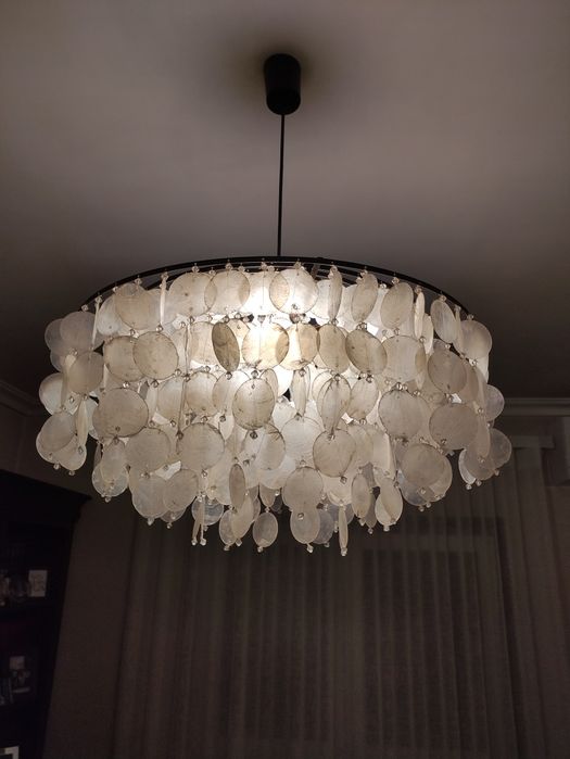 Candeeiro em madrepérola