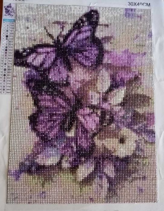 Quadros pintados em diamantes64585159912707120