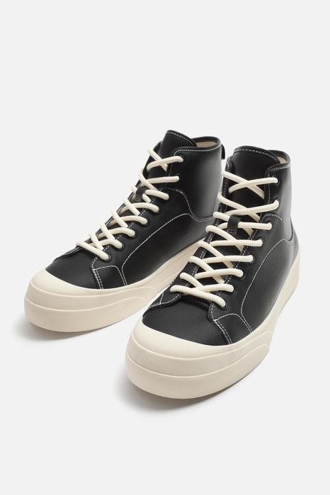 Высокие кроссовки Zara High-Top Sneakers 44 размер