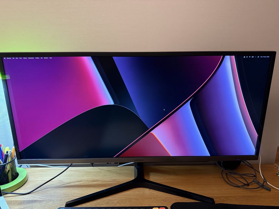 Monitor LED Samsung LS33J550WQRXEN 34” 3440 x 1440 px