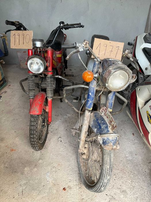 Motos antigas para restauro