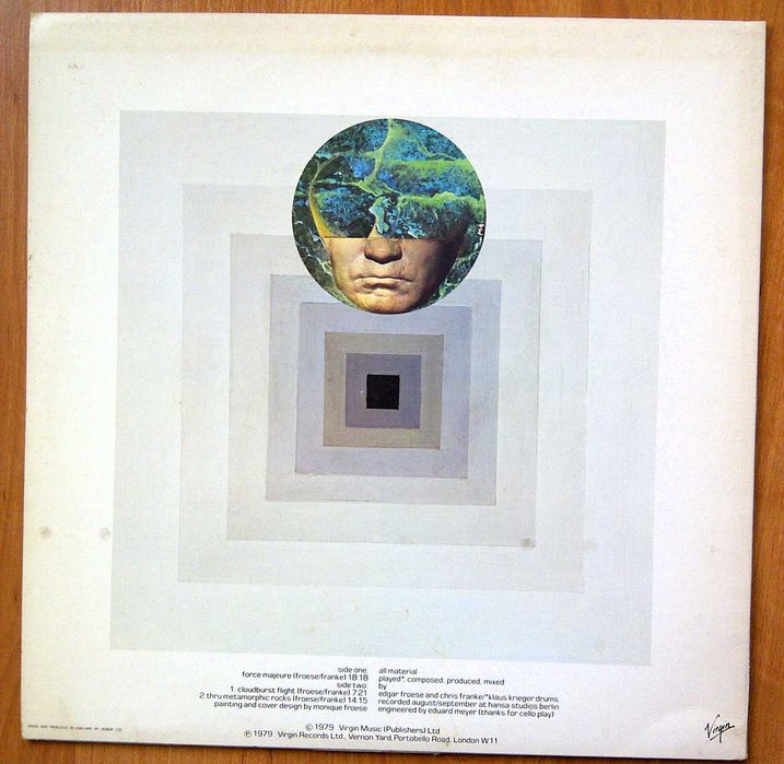 Tangerine Dream – Force Majeure UK Clear Vinyl