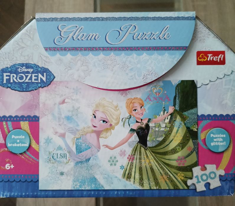 Puzzle Disney Trefl – Frozen + Merida 4w1
