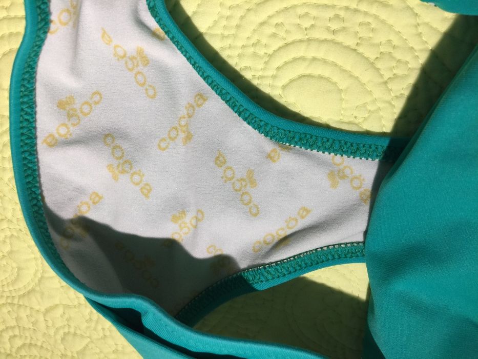 Cueca verde bikini