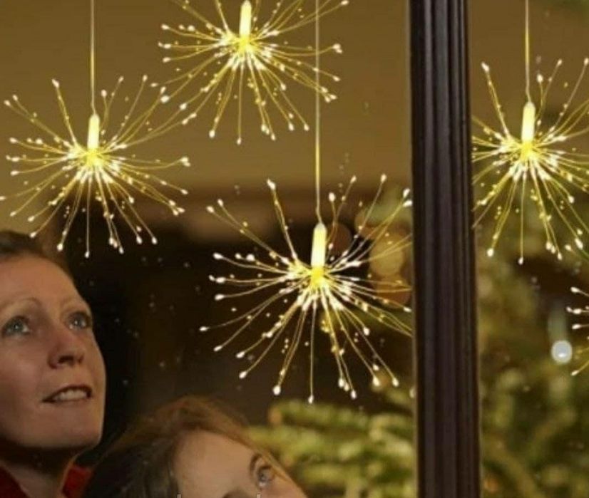 Гірлянда "феєрверк " 3.5 м. 5 пучків