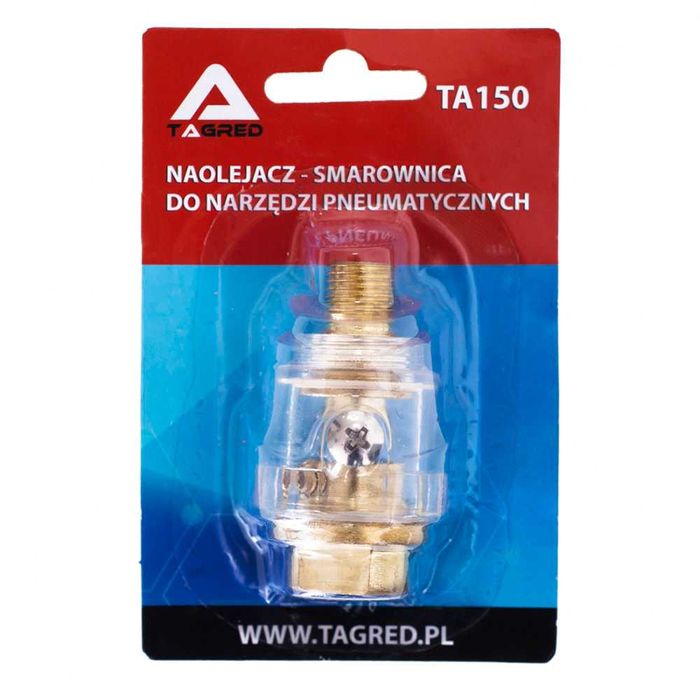 Naolejacz smarownica do urządzeń pneumatycznych 1/4" Mini olejarka