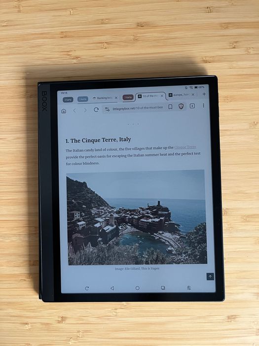 Onyx Boox Tab Ultra C Pro - stan bardzo dobry