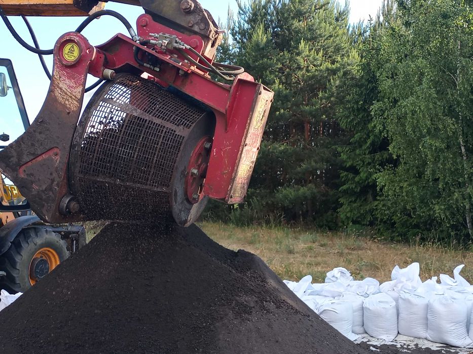 Ziemia ogrodowa, ogrodnicza, czarnoziem, przesiewana