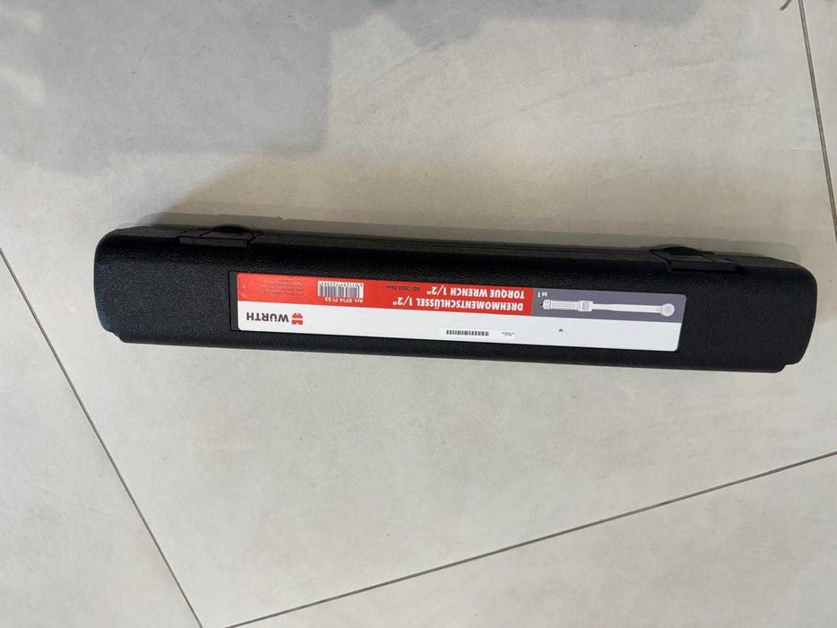 Chave dinamométrica de roquete Würth  1/2" 40-200 Nm