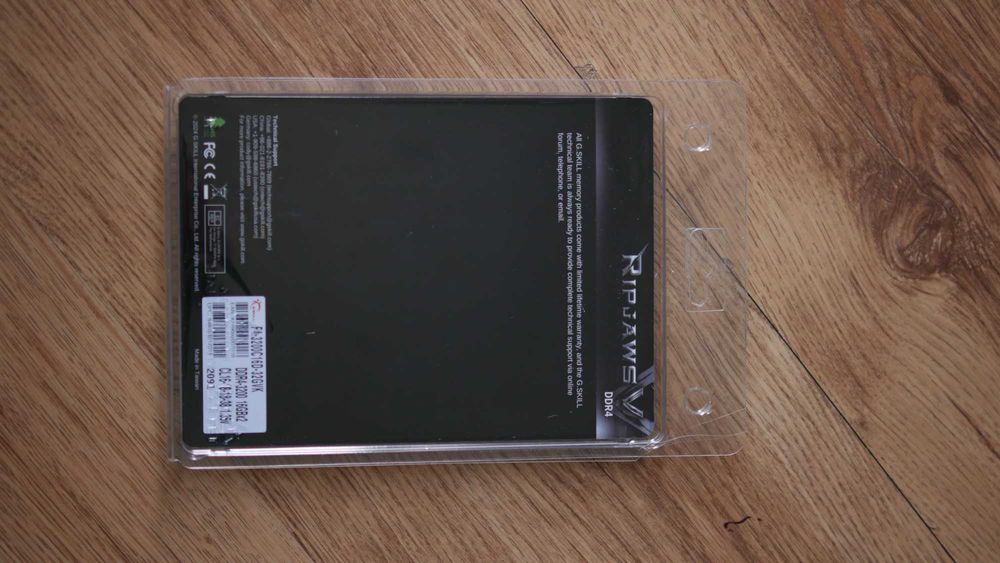 *Nowa* pamięć RAM ddr4 32gb (2x16gb) G skill Ripjaws V 3200mhz