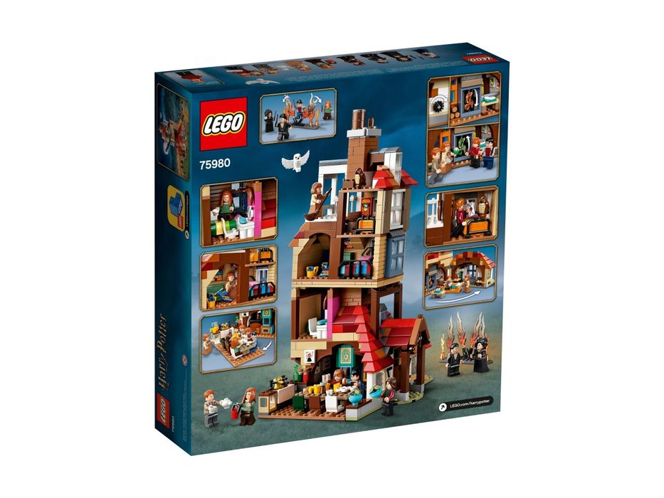 Nowe Klocki LEGO 75980 Harry Potter Atak na Norę ŁÓDŹ