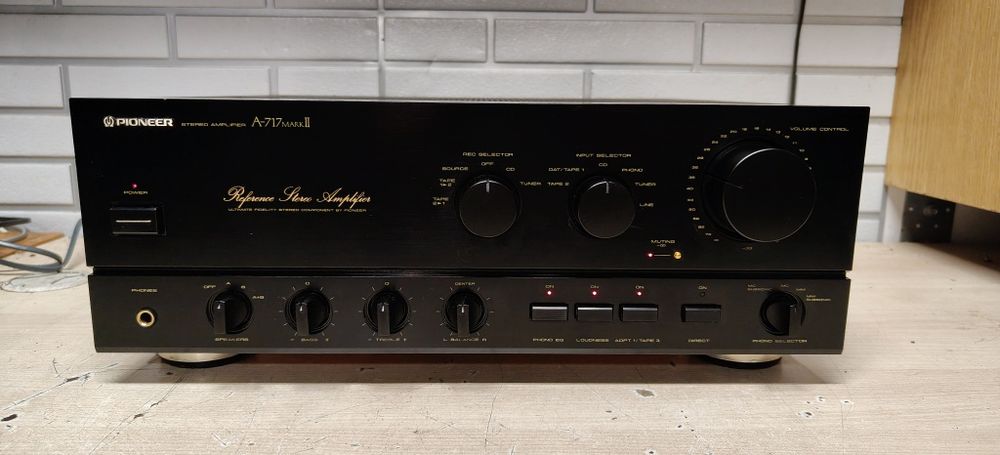 Audiofilski wzmacniacz PIONEER A-717 MARK II. Japan