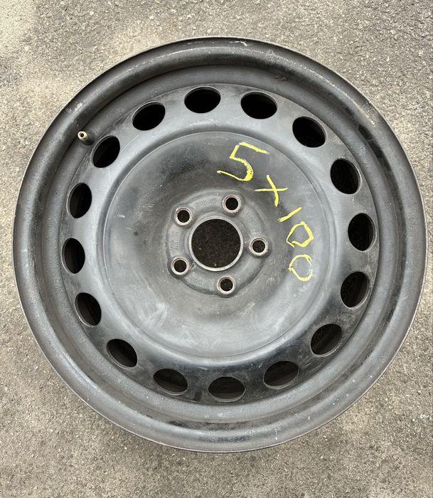 Диск сталевий 16 5x100 VW Skoda Audi VAG запаска