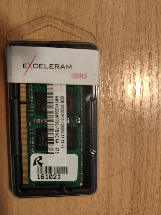 Оперативная память для ноутбука Exceleram SODIMM DDR3 8Gb