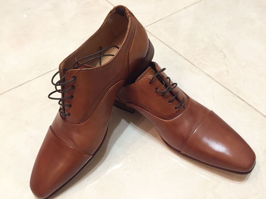 Туфлі нові чоловічи шкіряні італійськи Minelli 42,5-43 размер