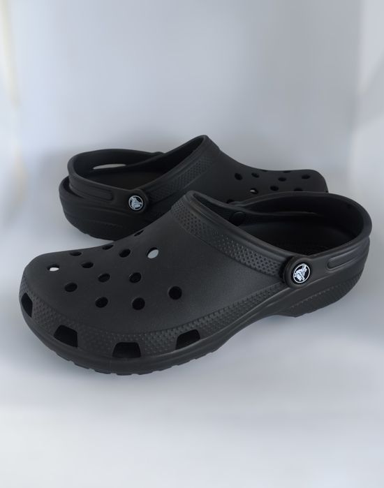 Crocs Classic Clog Unisex Klapki Chodaki Piankowe Czarne 42.5 27 cm
