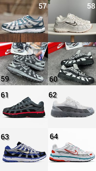 ВСЯ КОЛЕКЦІЯ‼️Кросівки Nike P-6000 Унісекс, 36-46 Premium