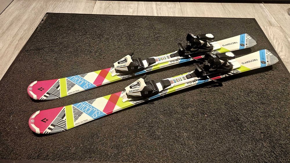 Narty TECNOPRO SWEETY 100cm Buty Rossignol HERO JR65 20,5