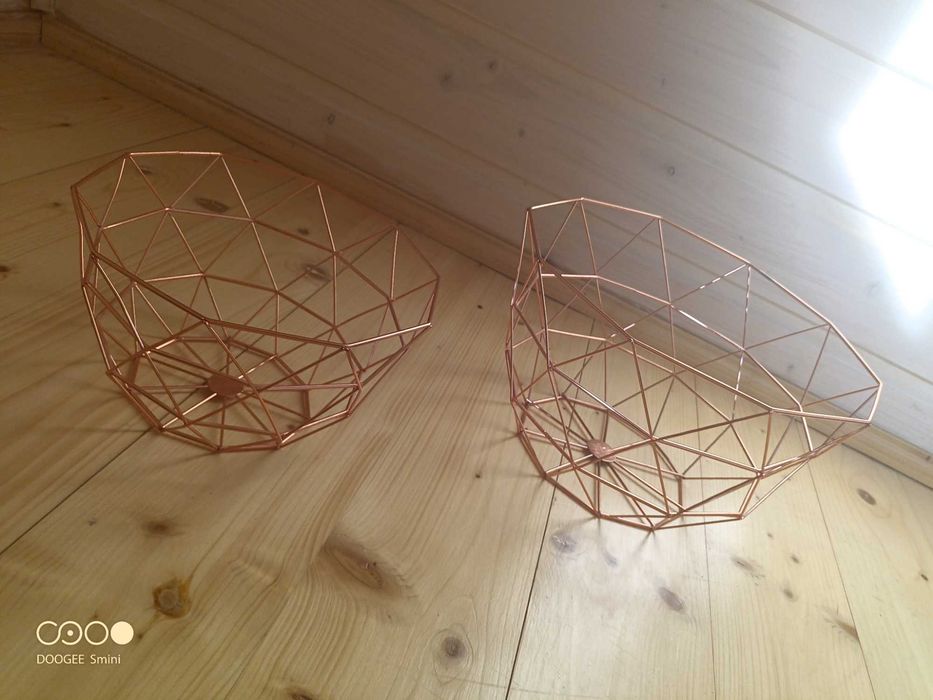 Miedziana Nowoczesna Lampa + Gratisy