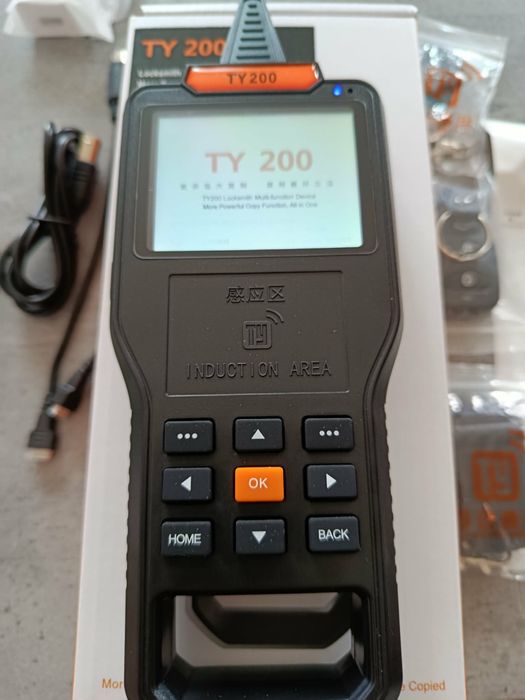 Programator kluczy i pilotów TY200 Locksmith - Nowy Zestaw