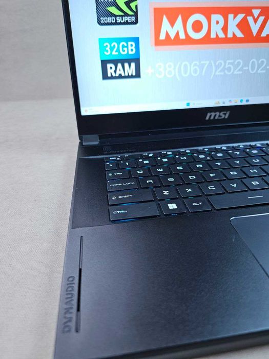 Ігровий ноутбук MSI Stealth/300Hz/i9-10980HK/RTX 2080 SUPER/32GB RAM