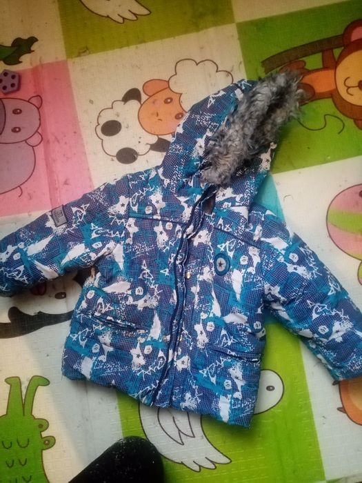 Курточка зима для хлопчика розмір 92-110
