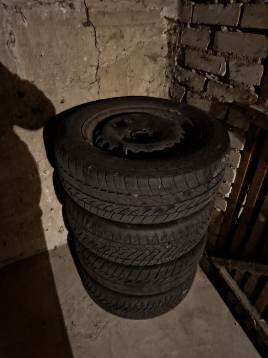 4 koła R16 5x112 6.5J E 50 piasta 65 mm.
