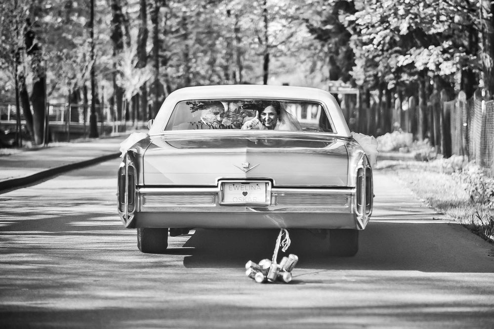 Samochód Auto do ślubu Cadillac 1966 - klimatyzacja retro wesele