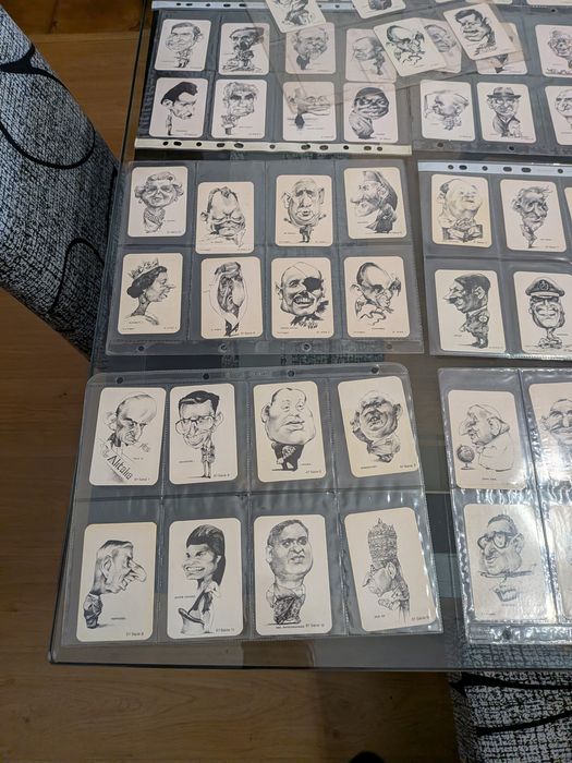 Calendários de coleção caricaturas