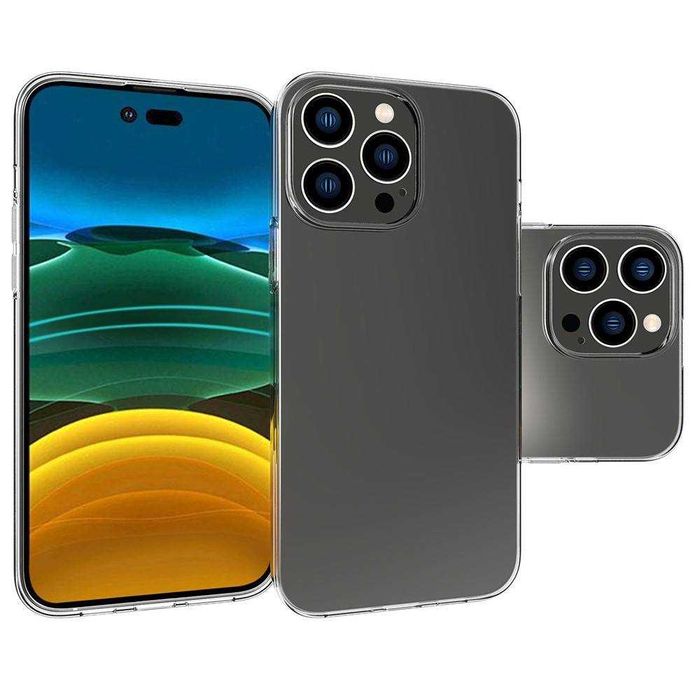 etui przezroczyste Case do iPhone: 14 pro 14 pro max 15 pro 15 pro max