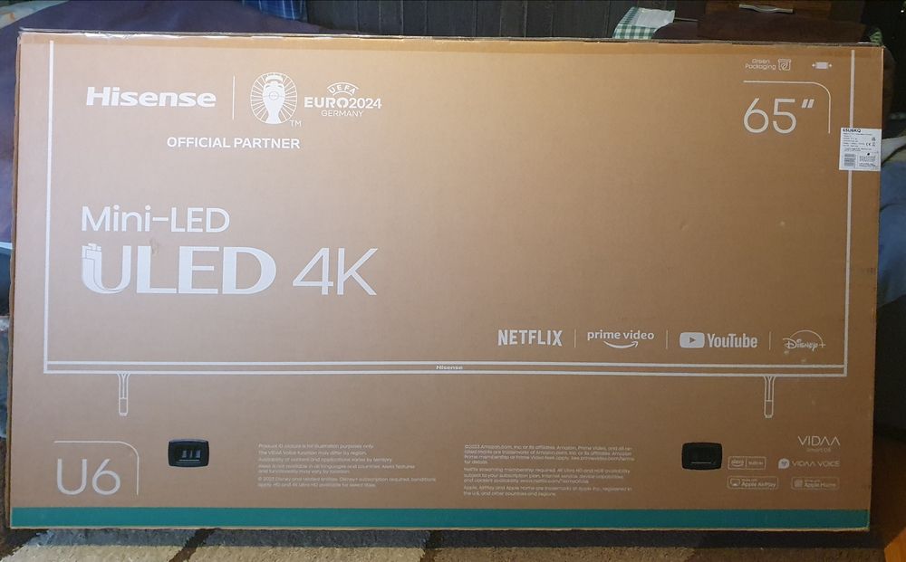 Pudełko transportowe TV 65"  wym. 164×104×16