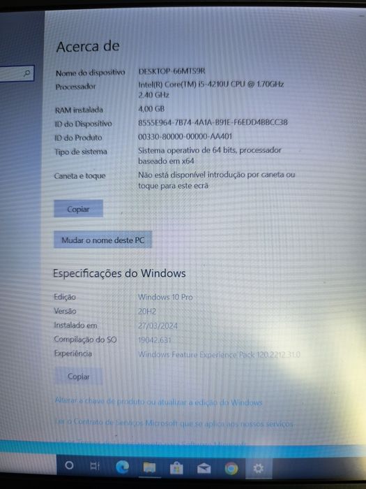 PC Portátil Dell latitude e5540