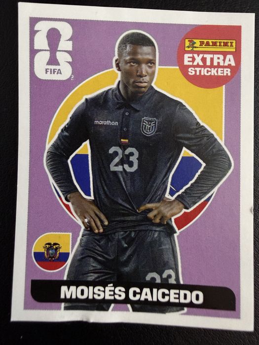 Fifa 2026 Extra Sticker Moises Caicedo
