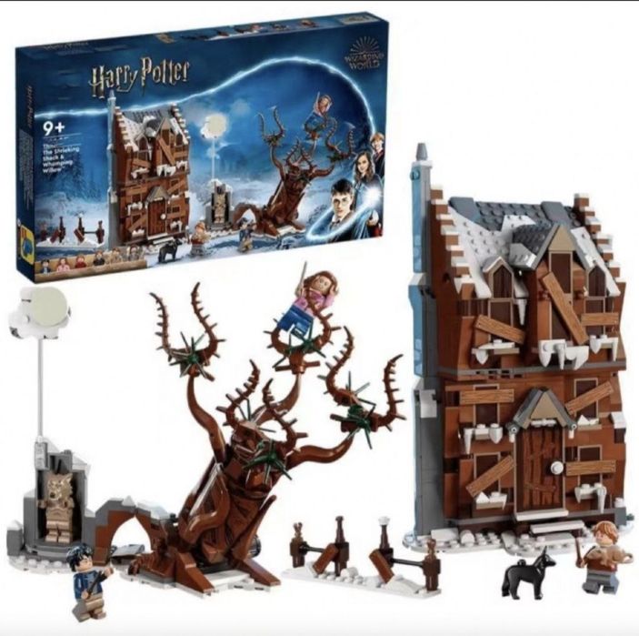 Конструктор Harry Potter Виюча хатина та Войовнича верба (76407)