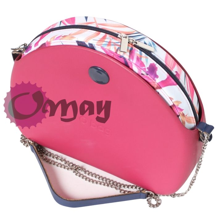 organizer OBAG MOON LIGHT kwiaty cudne róż 2 kieszenie wkład OMAY