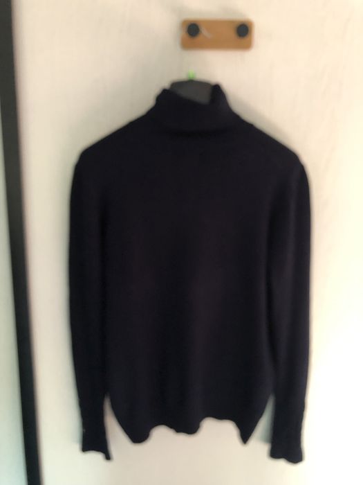 Granatowy golf damski zara w bdb stanie zima ferie cieplo