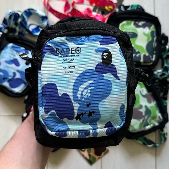 Сумка через плече Bape,3 кольори