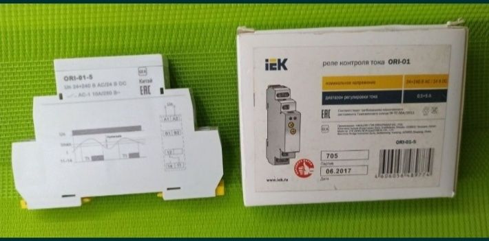 РЕЛЕ контроля тока  QRI 0,5-5A 24-240 B AC