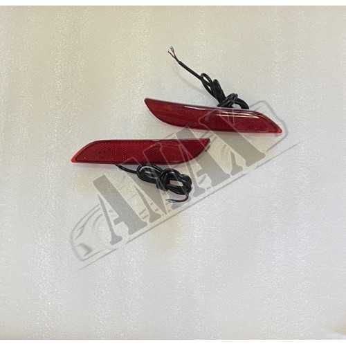 Габариты в задний бампер, катафоты (LED - диодные), Тойота Камри70