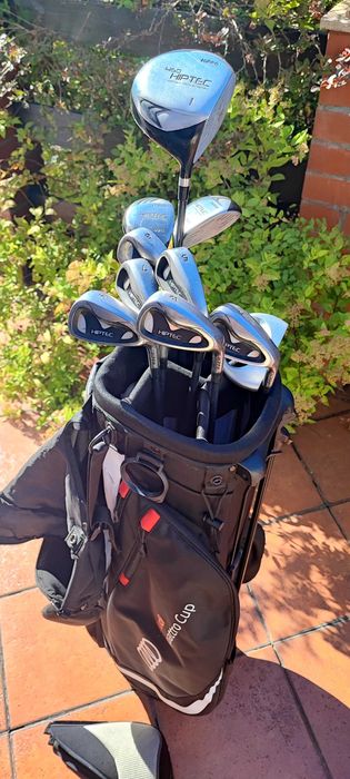Torba golfowa Taylor Made.Kije golfowe Hippo. Zestaw golfowy